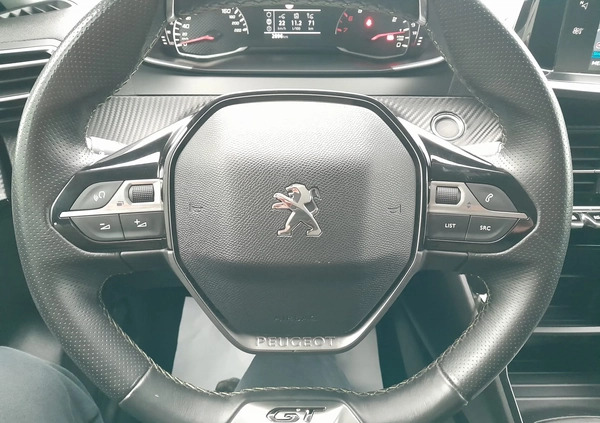 Peugeot 208 cena 56900 przebieg: 3350, rok produkcji 2021 z Opalenica małe 137